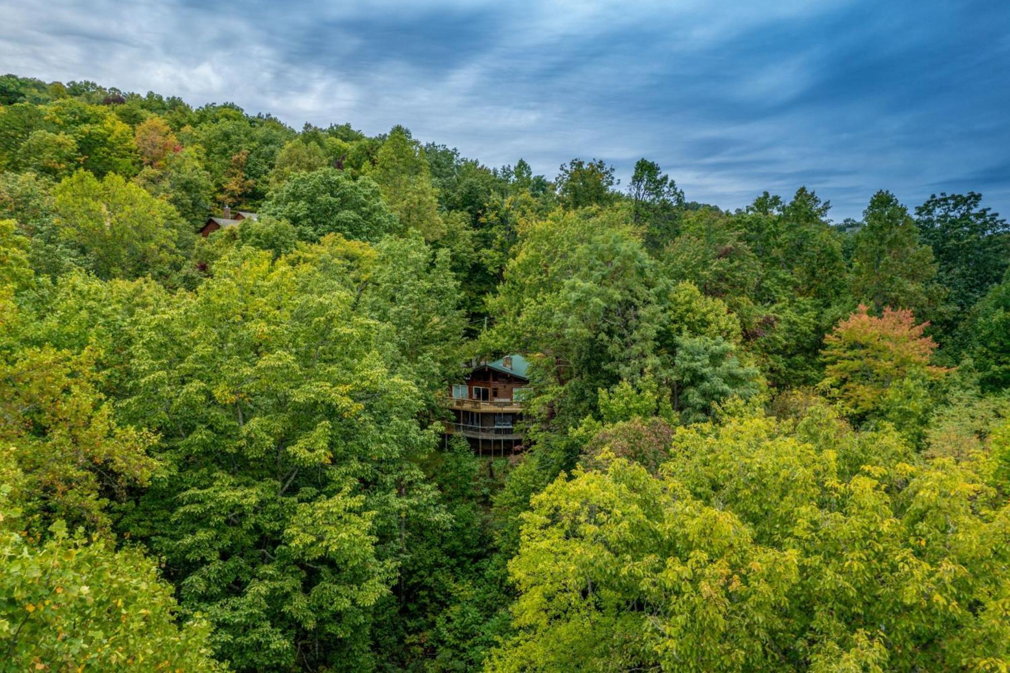 Grand Ole Chalet - Mt Viewsfireplacefirepitarcade Gatlinburg Exterior foto