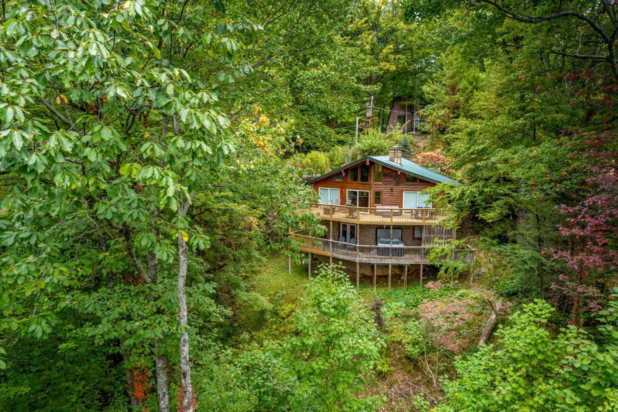Grand Ole Chalet - Mt Viewsfireplacefirepitarcade Gatlinburg Exterior foto